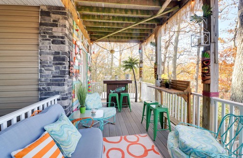 Chesapeake Ranch Estates-Drum Point House | Waterfront Lusby Retreat w/Deep-Water Dock & Slip