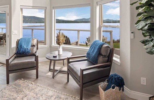 Sandpoint House | Waterfront | Private Dock | Boat Lift | Hot Tub AC