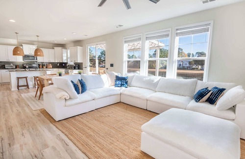 Hanahan House | Waterfront Views, Peloton & Office Near Charleston