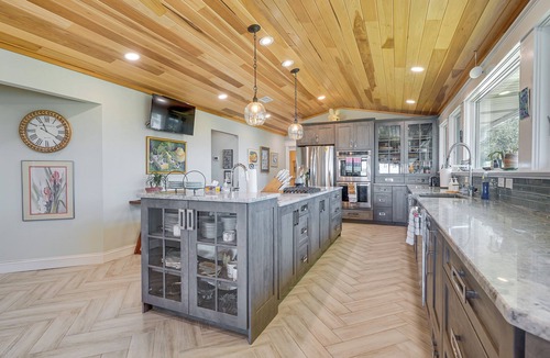 Myrtle Grove House | Wilmington Getaway w/Dock & Masonboro Island View