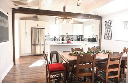 Flagstaff House | Woodland Farmhouse with Hot Tub
