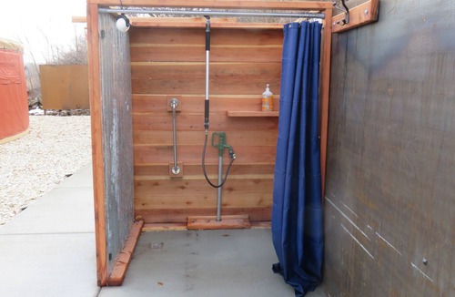 Buhl House | Your own private spa! Yurt with natural geothermal hot water.