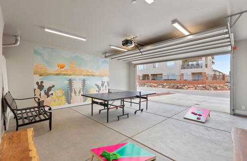 Hurricane House | Zion Getaway - Private Oasis w Pool, Hot Tub & Game Room