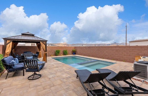 Hurricane House | Zion Getaway - Private Oasis w Pool, Hot Tub & Game Room