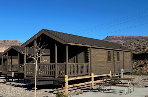 Virgin Hotel | Zion is 12 miles away and this NEW Cabin sleeps 6