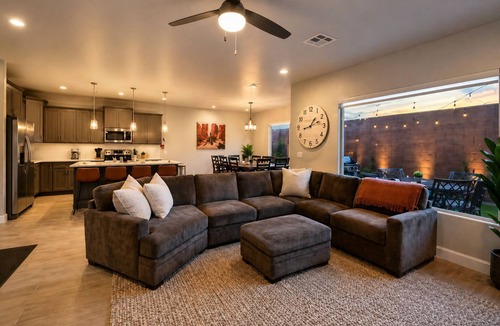 Hurricane House | Zion Village - Hot Tub - Pool - Lazy River - EV - Gym