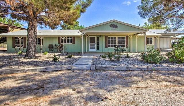 12+ Acre Equestrian Escape w/ Riding Trails!