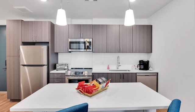 2B2B Modern Apt with Amenities