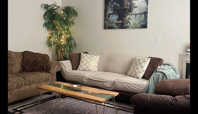 30+ Day Stay Furnished 2BR Townhome Near Hospitals & INL The Tree House
