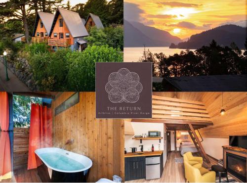 4 A-Frame Cabins - 2 Outdoor Private Tubs