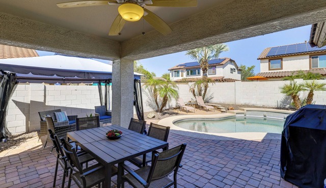 4 Mi to Luke AFB: Family Home w/Pool & Grill