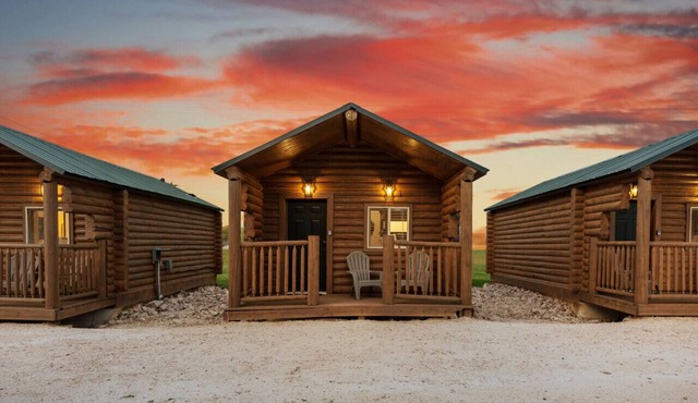#6 Dinosaur Cabin, Newly Remodeled! AC! New Beds! Sleeps 5