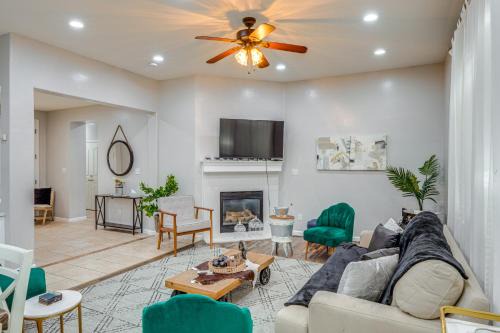 8 Mi to Beach Park: Bakersfield Gem w/Yard!