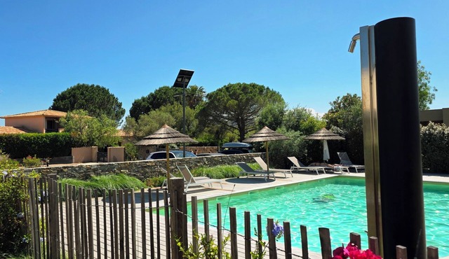 Apartment ROSSA - Standing, swimming pool & Cala Rossa beaches on foot