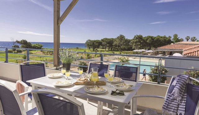 Appartement à 150m de la Plage | Accès Piscine