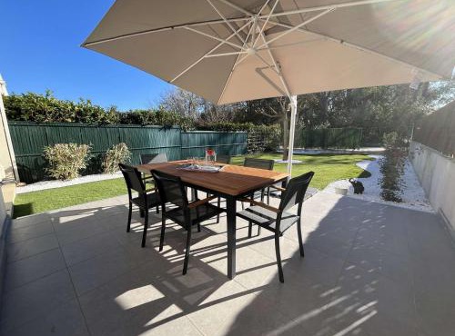 Appartement jardin à deux pas de la mer Classé 3 étoiles