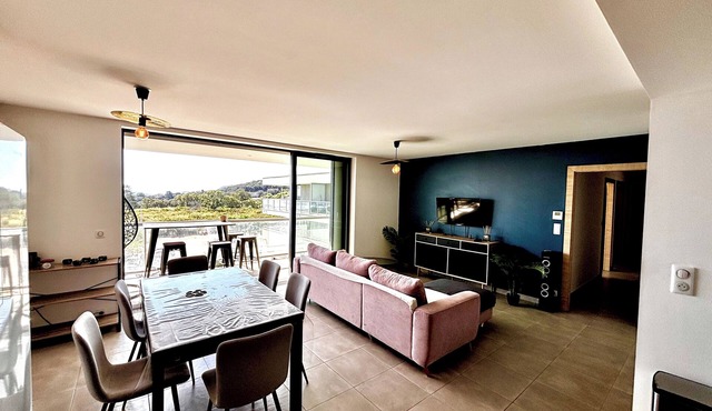 Appartement T3 Vue Mer🌊 Exposé Est- Levé de Soleil 5min des Plages