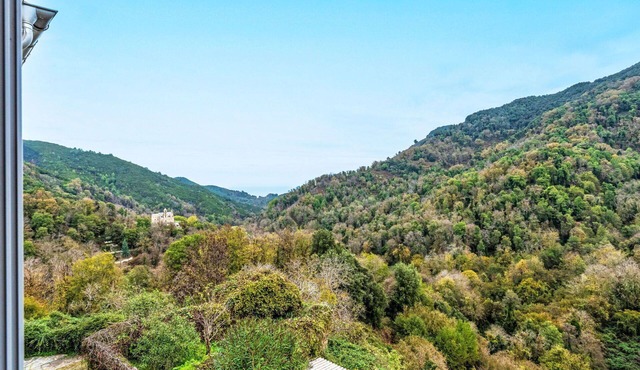 Beautiful villa for 6 guests with WIFI, TV, terrace, pets allowed and panoramic view