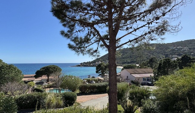 Beautiful apartment for 6 people with WIFI, A/C, pool, terrace, pets allowed and panoramic view
