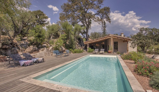 Beautiful contemporary villa with heated pool