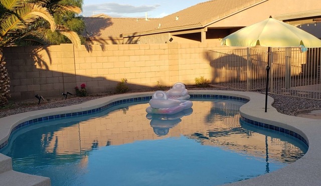 Beautiful home with private outdoor swimming pool
