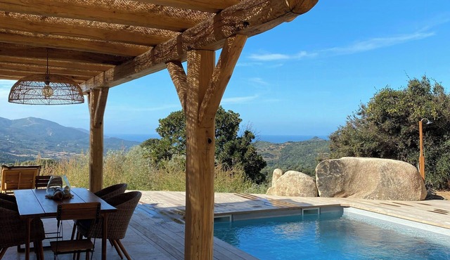 Beautiful Stone house with sea view in Corsica