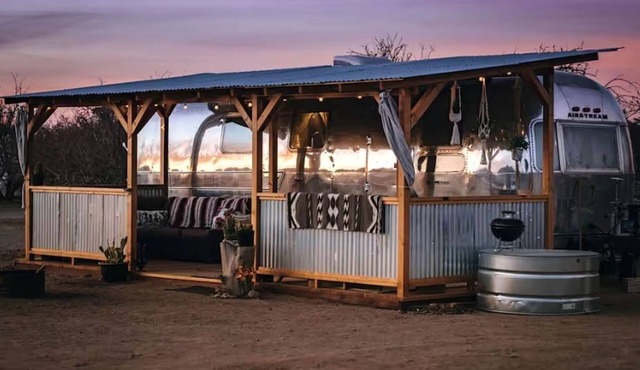 Beautiful Vintage Airstream on a Working Ranch for a Unique Getaway in Sandy Valley, Nevada