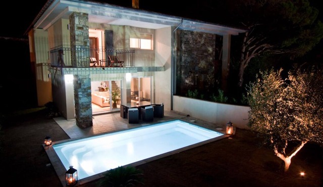 Belle Villa Centre Erbalunga, Piscine Privative