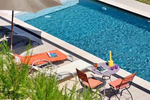 Bergerie avec piscine