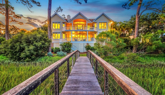 BEST VIEWS on Seabrook Island! Private Dock, Renovated 4 bedroom Home!