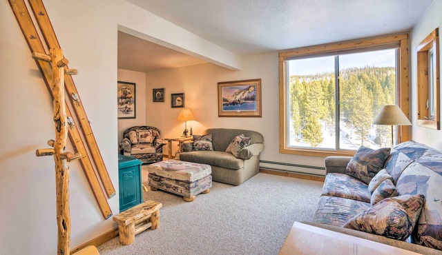 Big Sky Studio w/ Mountain Views, < 1 Mi to Ski!