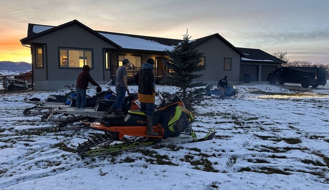 Bring your snow mobile's for all of the Big Horn Mountain adventure!