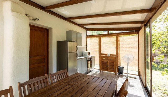 Bungalow “Village Camping De L'Ostriconi G3” with Sea View, Shared Pool and Wi-Fi