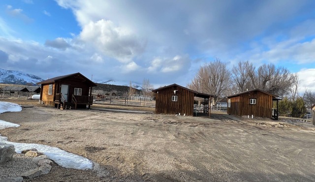 Cabin 5 at the Almo Inn Near City of Rocks/Castle Rocks Parks in Idaho