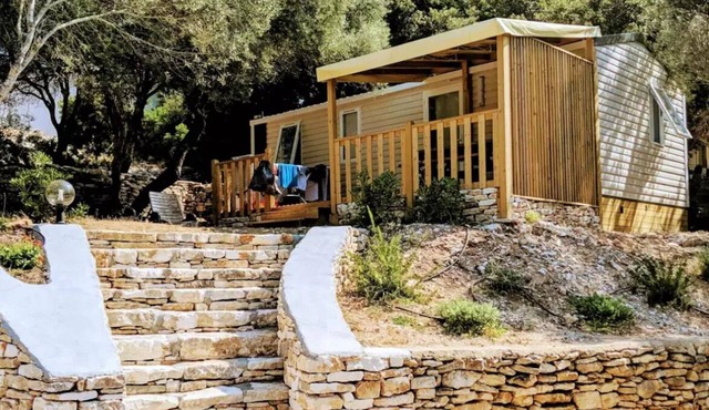 Camping Campo Di Liccia * - Mobile Home 4 Rooms 6 People Air Conditioned
