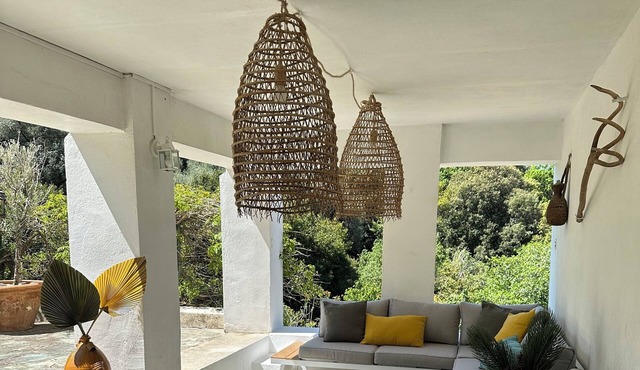 Cap Corse, beautiful family house, sea view.