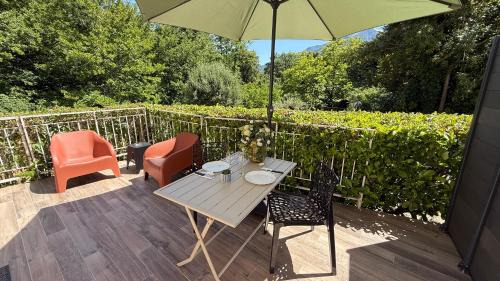 CASAMACCE Studio climatisé avec terrasse, small comfortable apartment free parking, air-conditioned & Wifi