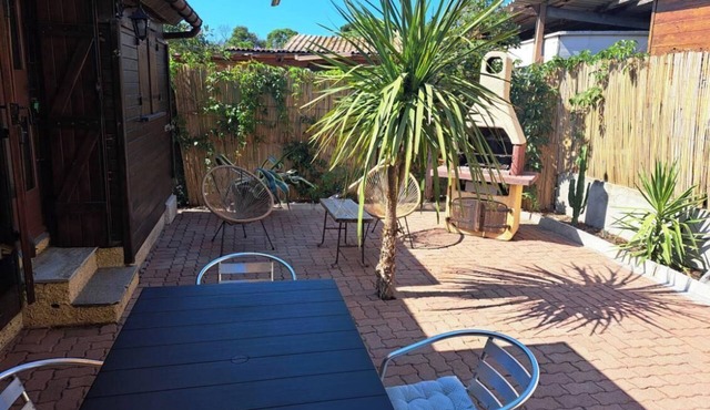 Casita Lola Petite Maison de Plage Jardin Privatif 2 min à Pieds Plage de Sable