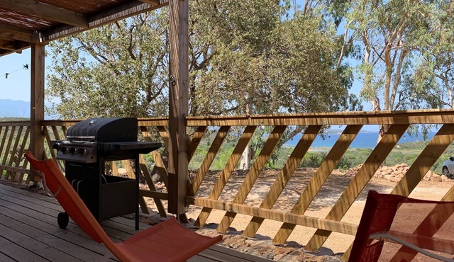 Chalet-terrace sea view