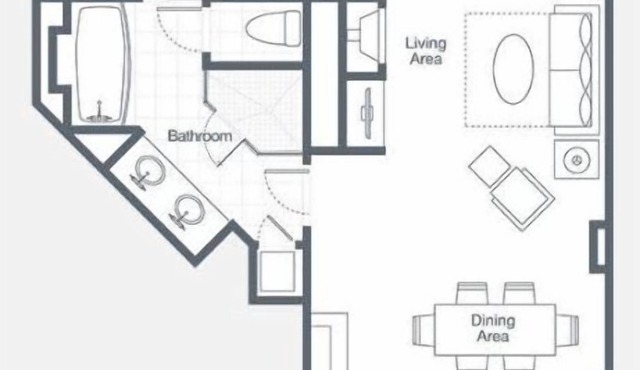 Charming 530 Sq.Ft 1-bedroom Villa in delightful Scottsdale