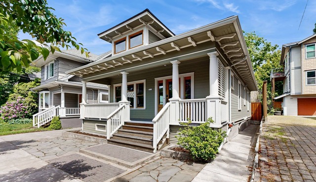 Charming, historic home with backyard and updated kitchen