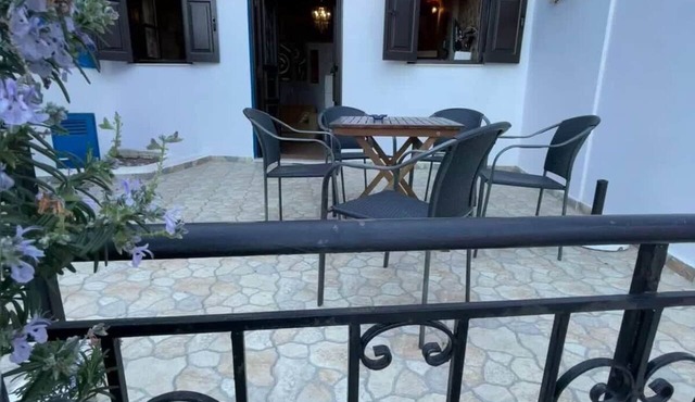 Charming House Just Steps from Halki Harbor