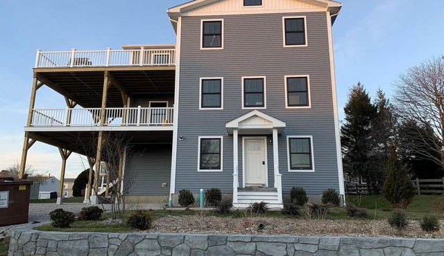 Coastal Paradise! Stunning Water Views, Steps From Beach, Perfect Family Getaway