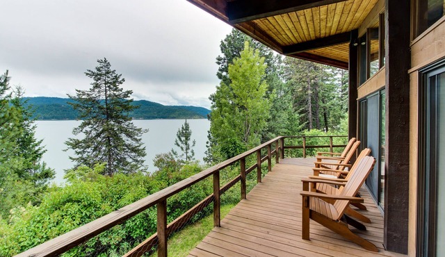 Coeur d'Alene Lake - Waterfront Cabin with Private Dock & Beach