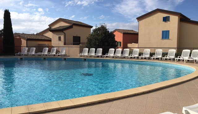 Corsica—Les Terrasses de Lozari (3-bedroom apartment) near Ile-Rousse, renovated accommodation for 6 people