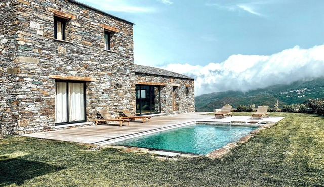 Corsican stone house near Saint Florent