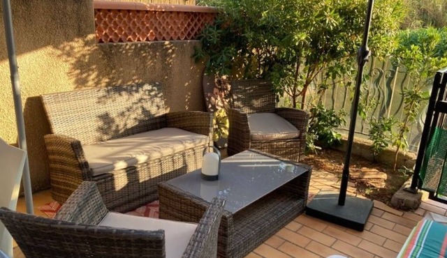 Cosy duplex apartment 50m from the beach - Golfe de Lava
