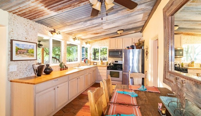 Cowboy House on a Historical Cattle Ranch