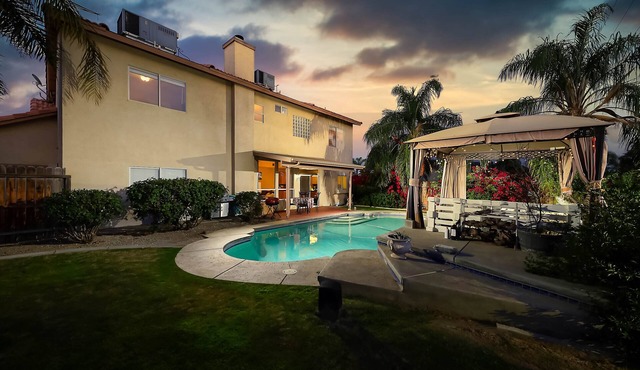 Custom luxury home getaway.
