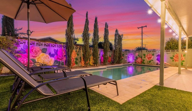 Desert Rose Retreat|Heated Pool|2 Masters|Gameroom
